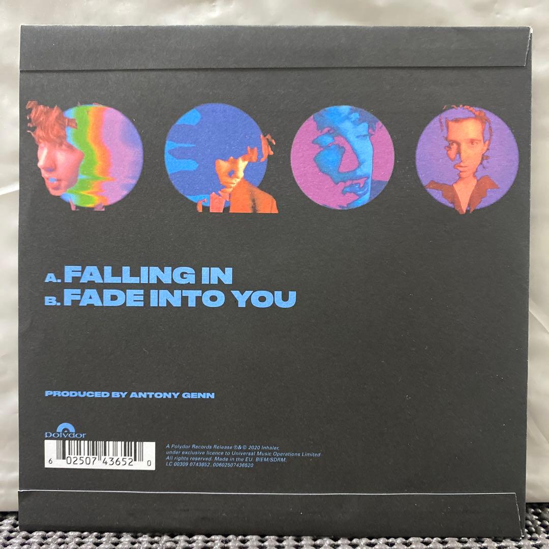 Inhaler Falling In 7" Blue Vinyl Single Polydor Indie Rock Record