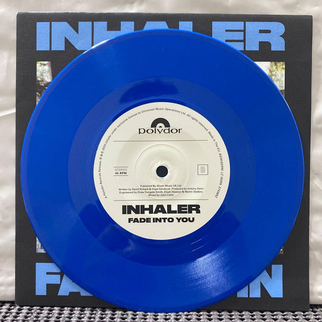 Inhaler Falling In 7" Blue Vinyl Single Polydor Indie Rock Record