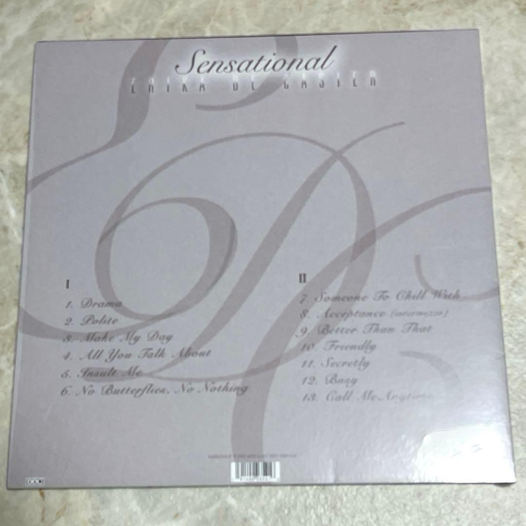 Erika De Casier - Sensational LP Clear Vinyl 4AD 2021 Pressing