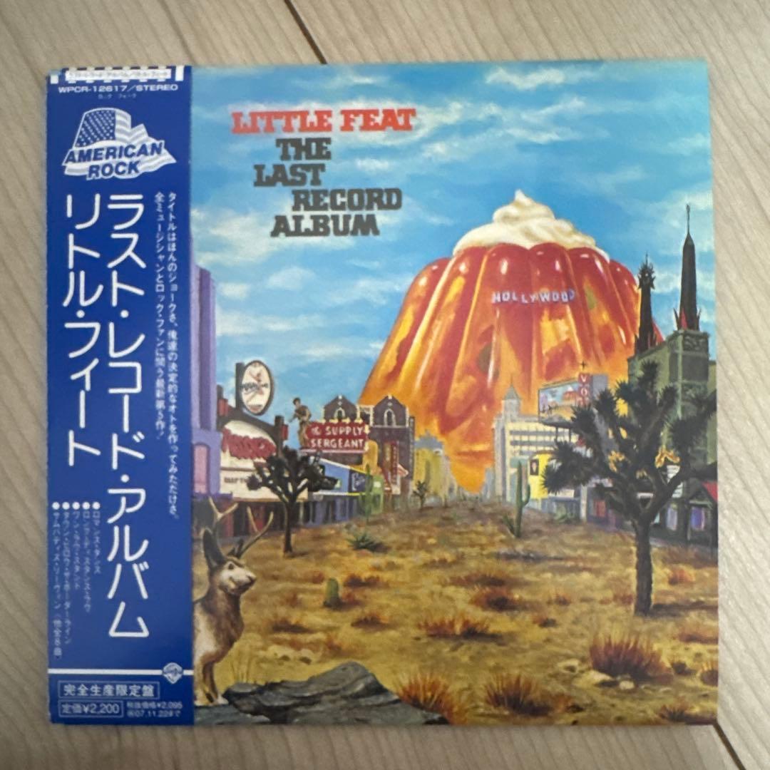 Little Feat The Last Record Album CD Japan Press Mini LP Cardboard Sleeve OBI