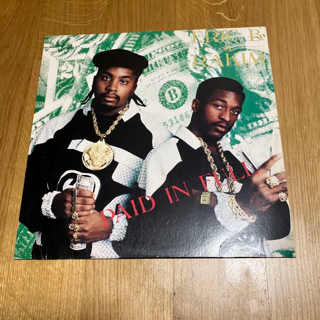 Eric B. & Rakim Paid in Full LP Colored Vinyl Hip Hop Classic