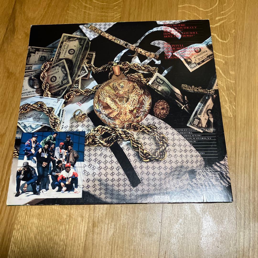 Eric B. & Rakim Paid in Full LP Colored Vinyl Hip Hop Classic