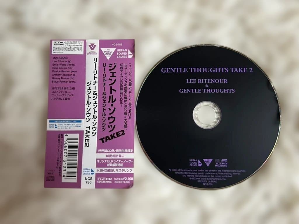 Lee Ritenour & His Gentle Thoughts CD K2HD Mastering Japan Import Obi Included