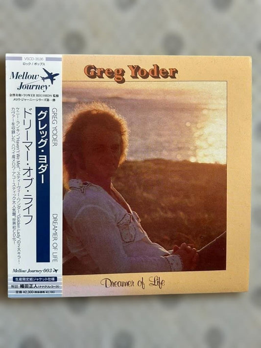 Greg Yoder Dreamer of Life CD Japan Orig Paper Sleeve Obi Near Mint | Japansoundstore