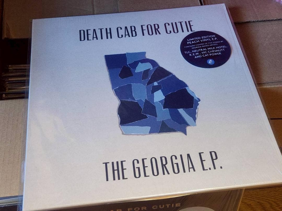 Death Cab for Cutie - The Georgia E.P. - Limited Peach Vinyl 12-inch EP