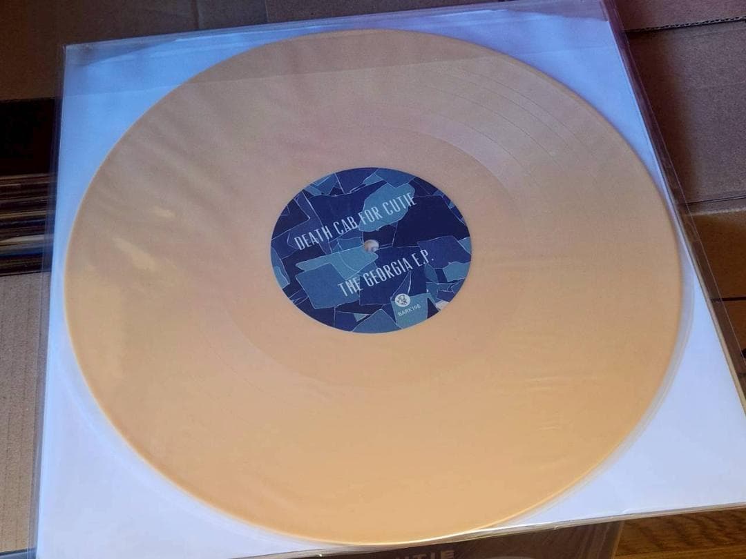 Death Cab for Cutie - The Georgia E.P. - Limited Peach Vinyl 12-inch EP