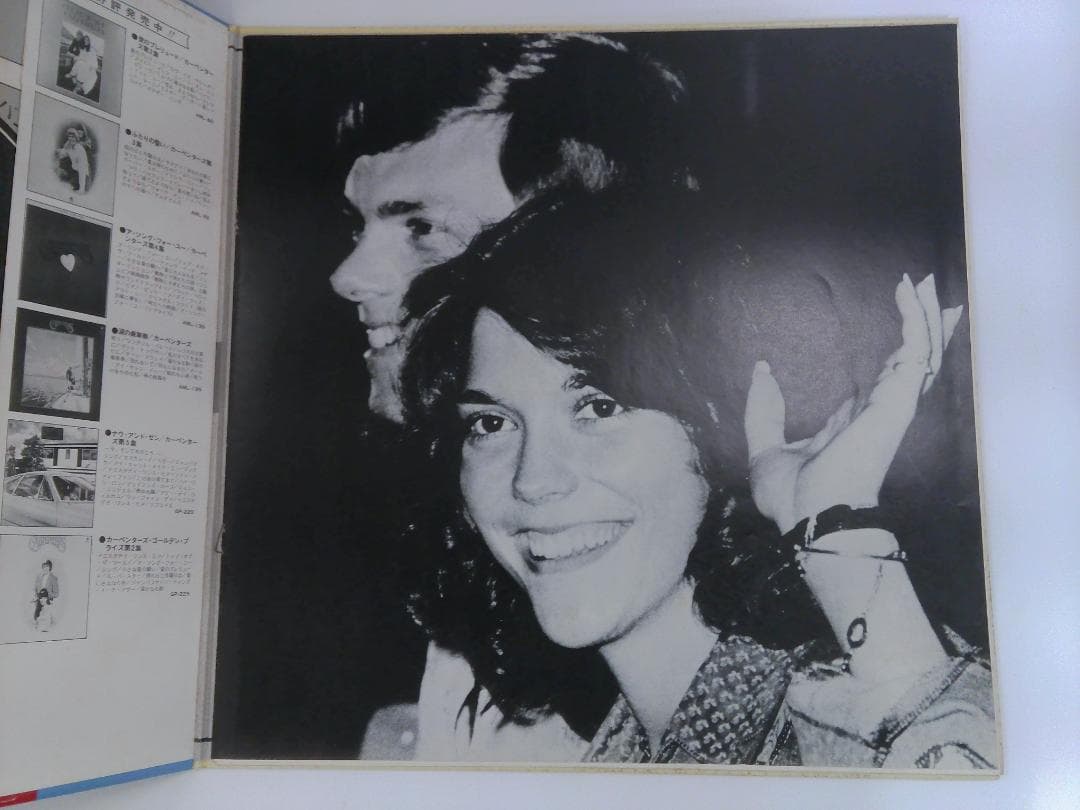 Carpenters Live In Japan 2LP Vinyl Record Set with Obi and Pin-up Japan GSW-301