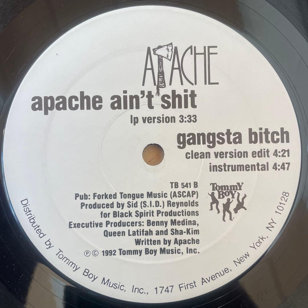 Apache Gangsta Bitch 12" Vinyl Record US Hip Hop Tommy Boy Used | Japansoundstore