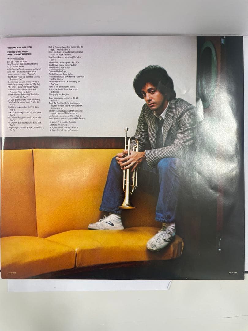 BILLY JOEL 52nd Street LP Japan Master Sound 30AP 1955 Obi Vinyl Record