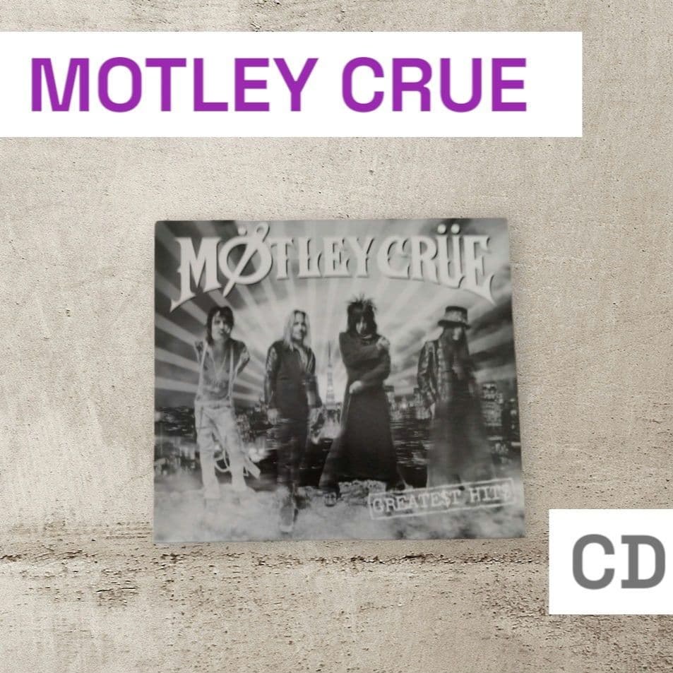 Mötley Crüe Greatest Hits CD Japan Press with OBI Limited Edition