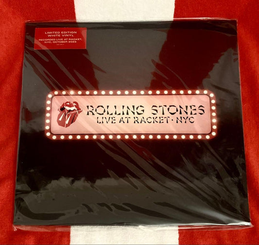 The Rolling Stones Live At Racket NYC Limited White Vinyl LP Record Store Day