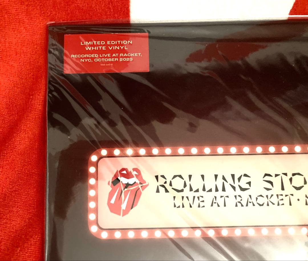 The Rolling Stones Live At Racket NYC Limited White Vinyl LP Record Store Day