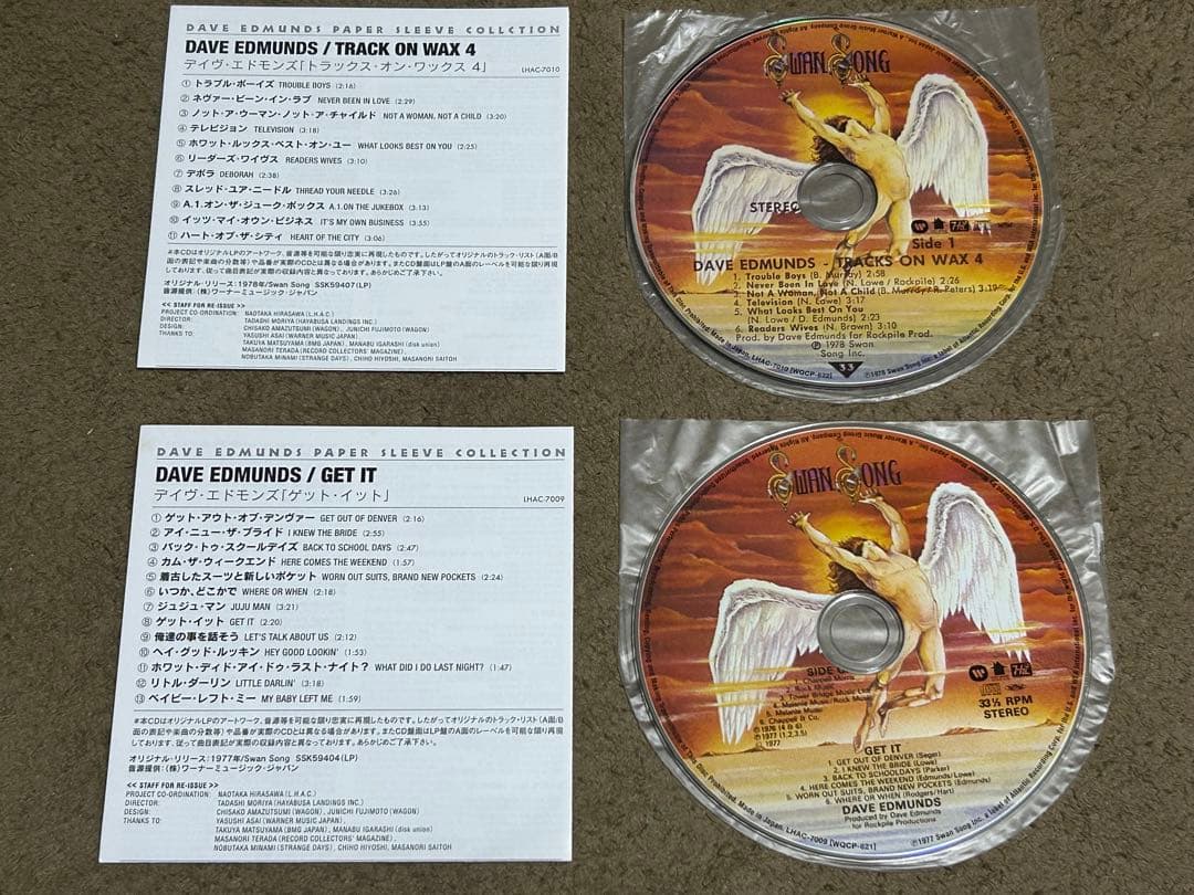 Dave Edmunds CD Get It / Track on Wax Japan Orig Near Mint | Japansoundstore