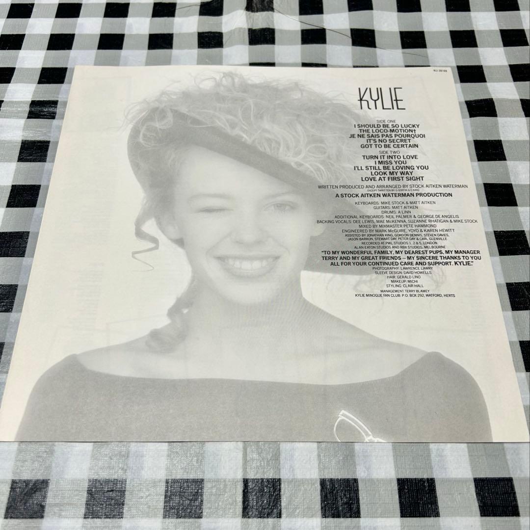 Kylie Minogue Lucky Love LP Record with Obi Used, Slight Side A Scratch | Japansoundstore