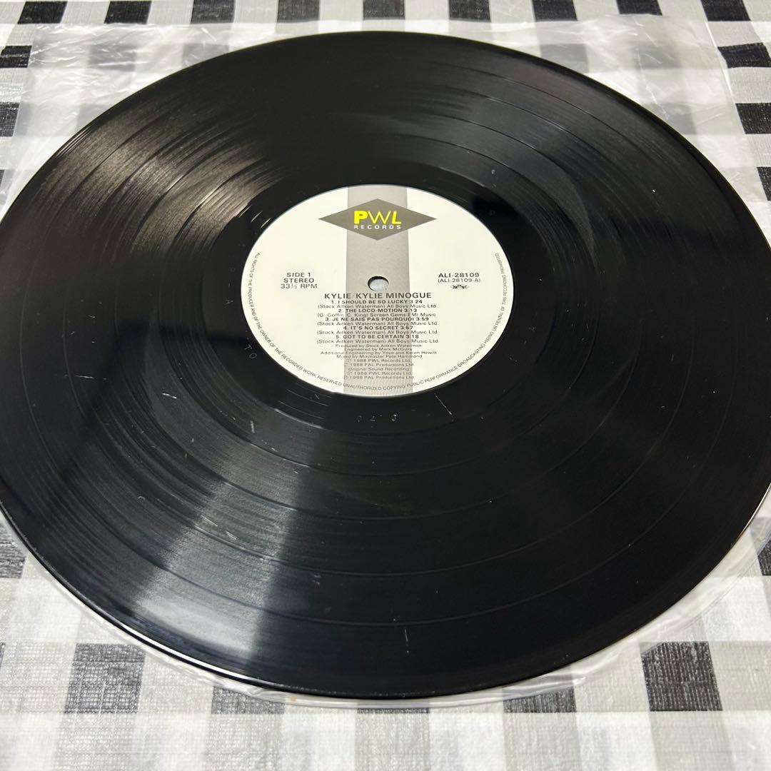 Kylie Minogue Lucky Love LP Record with Obi Used, Slight Side A Scratch | Japansoundstore