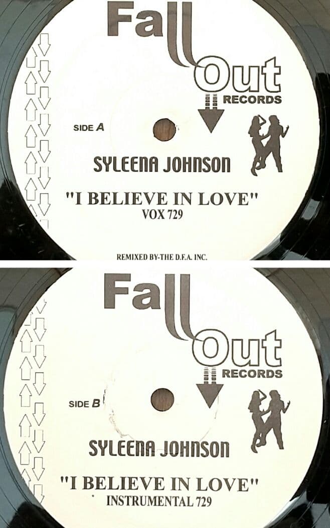 Syleena Johnson - I Believe In Love 12" Vinyl Record Fall Out Records