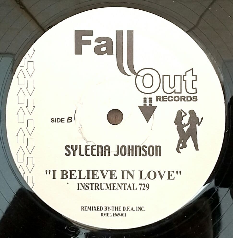 Syleena Johnson - I Believe In Love 12" Vinyl Record Fall Out Records