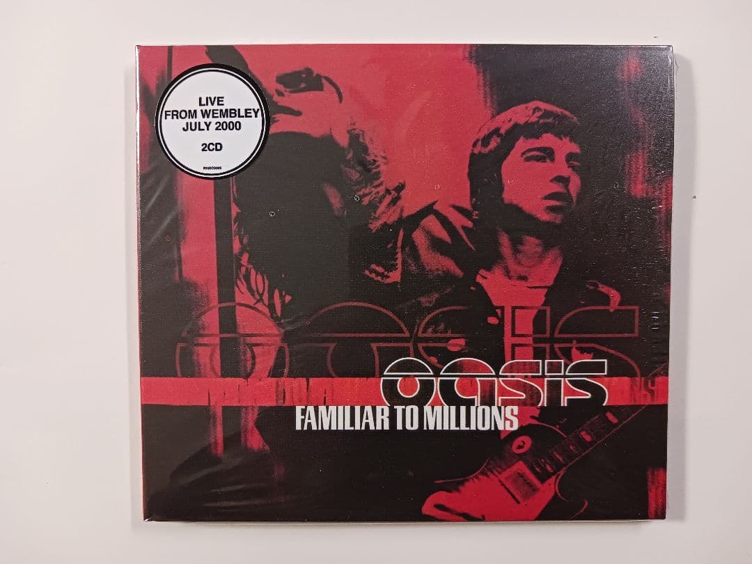 Oasis - Familiar To Millions 2CD Live at Wembley Stadium 2000 Import
