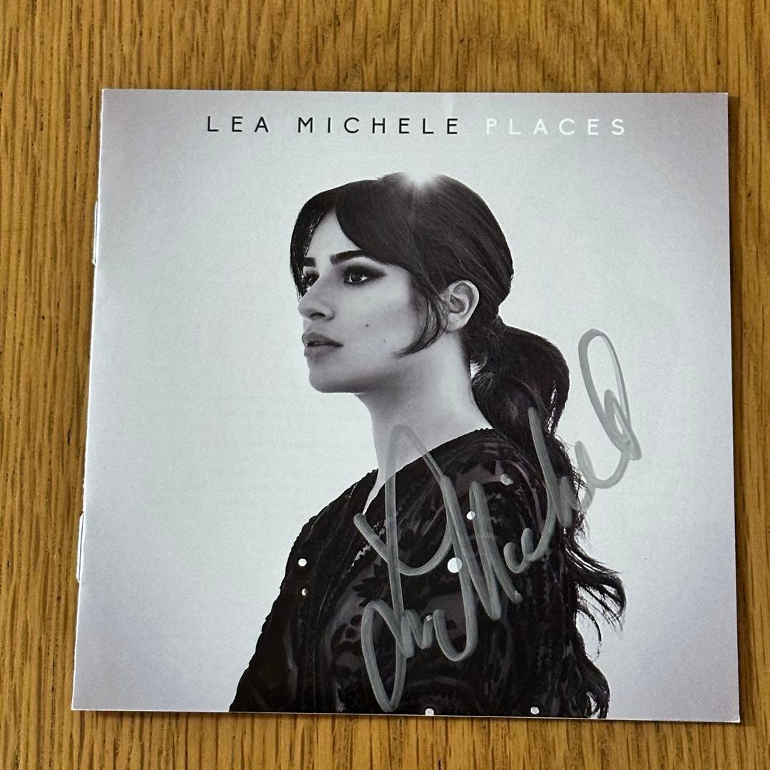 Lea Michele Places CD - Target Exclusive with Hand-Signed Autograph