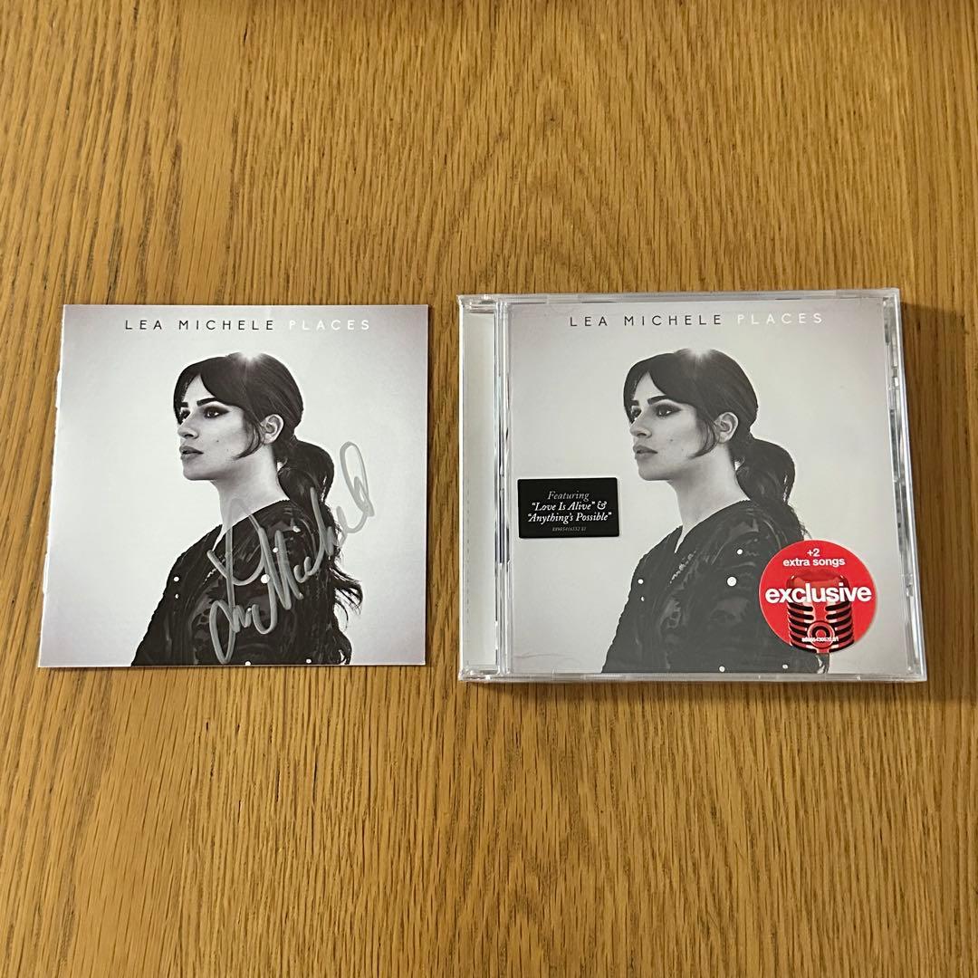Lea Michele Places CD - Target Exclusive with Hand-Signed Autograph