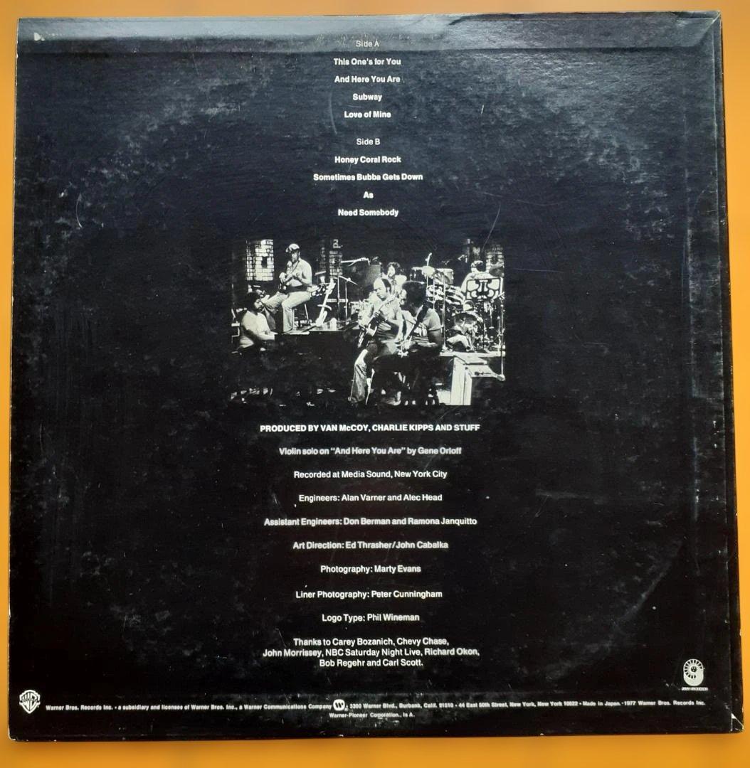 Stuff & More Stuff 2LP Vinyl Record 1976-77 Classic Soul Used | Japansoundstore