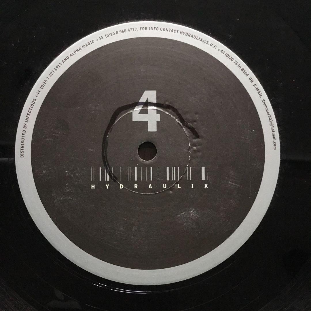 D.A.V.E. The Drummer & Syber Symon - Hydraulix 4 Vinyl 12" Techno Record