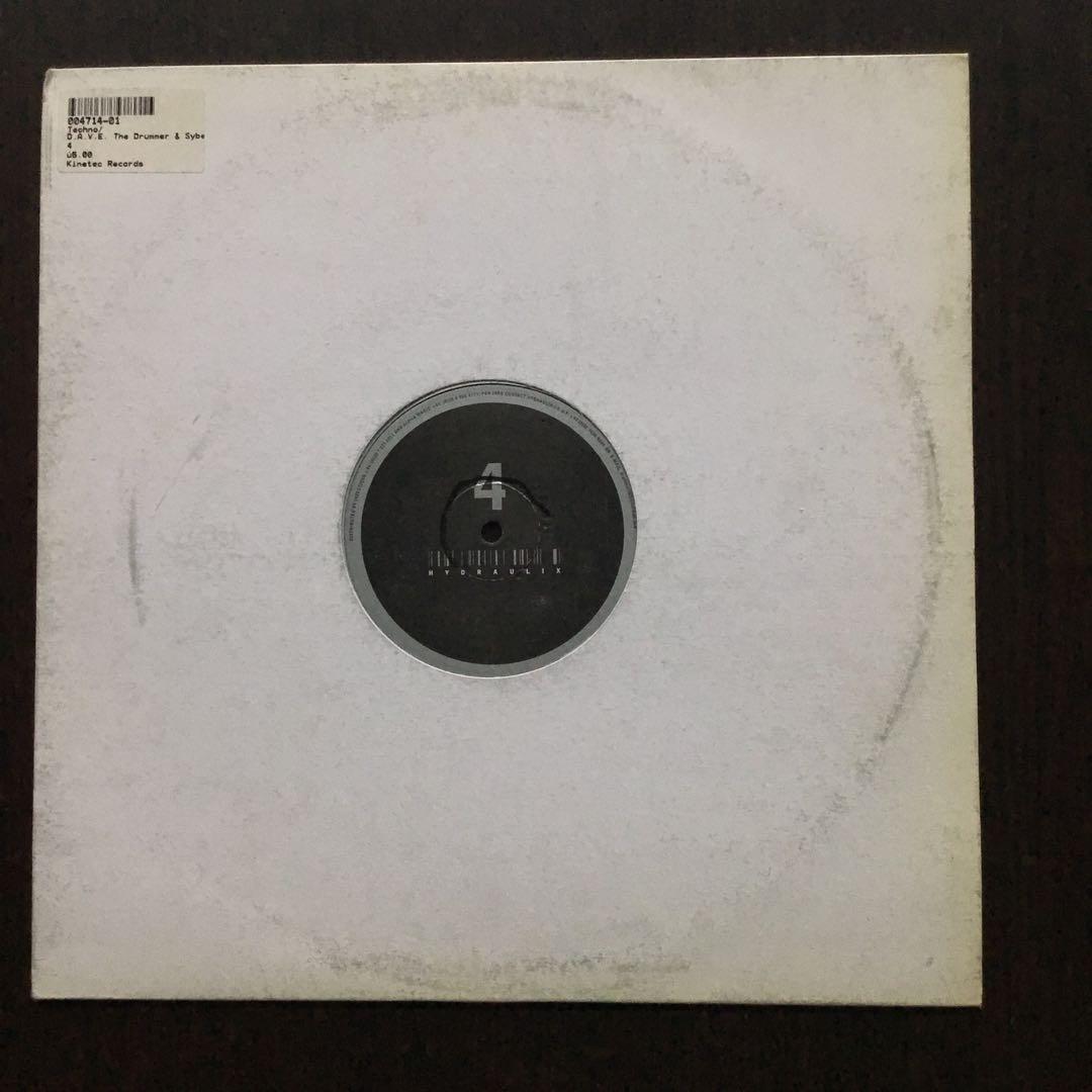 D.A.V.E. The Drummer & Syber Symon - Hydraulix 4 Vinyl 12" Techno Record