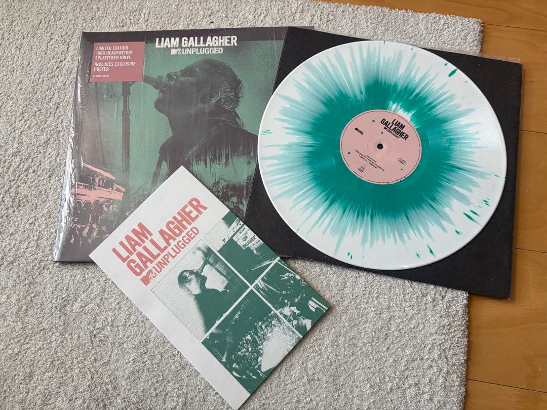 Liam Gallagher MTV Unplugged LP Limited Color Vinyl Used, Near Mint | Japansoundstore