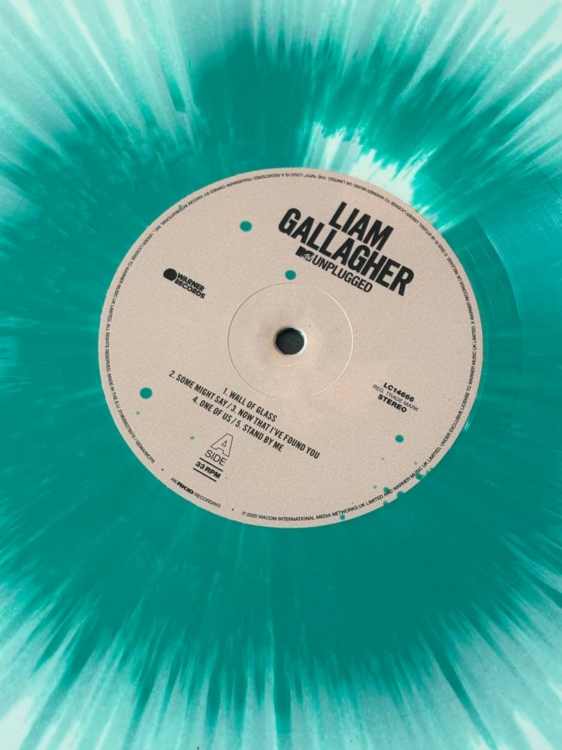 Liam Gallagher MTV Unplugged LP Limited Color Vinyl Used, Near Mint | Japansoundstore
