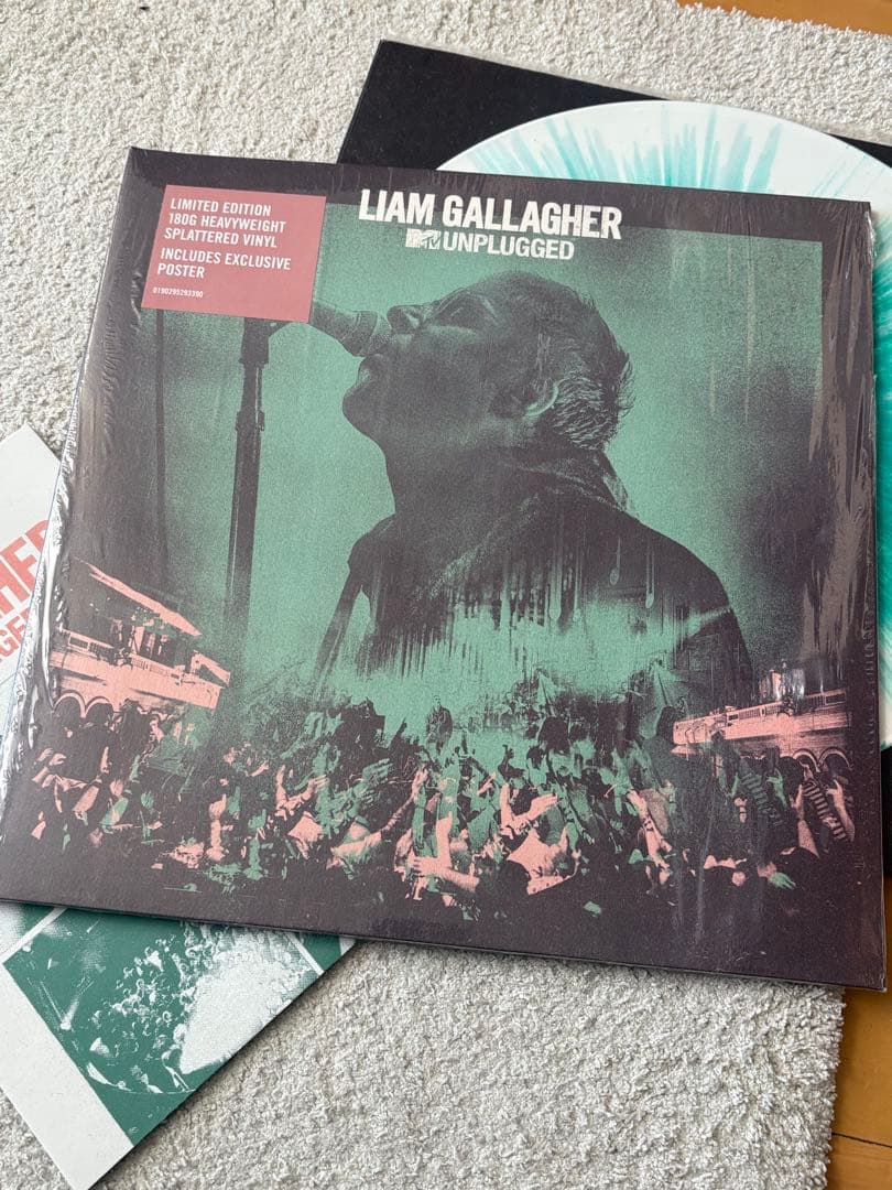 Liam Gallagher MTV Unplugged LP Limited Color Vinyl Used, Near Mint | Japansoundstore
