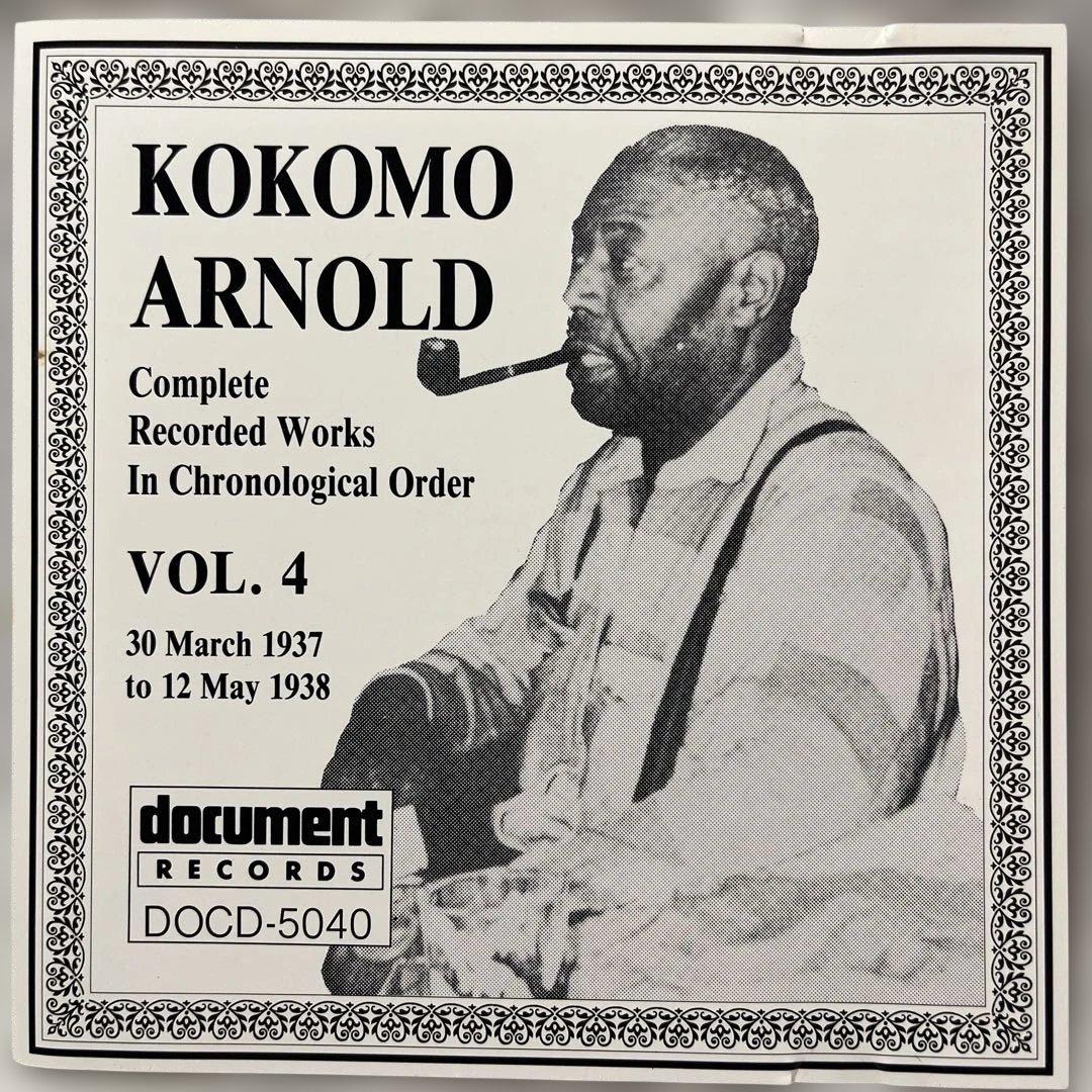 Kokomo Arnold Complete Recorded Works Vol. 4 CD Document Records 1937-1938 Blues
