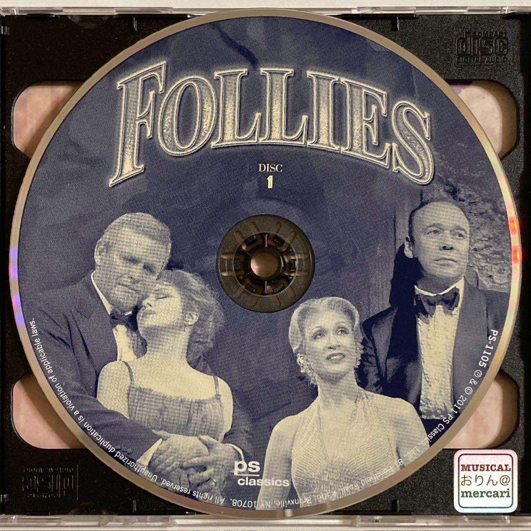 FOLLIES 2011 Broadway Revival CD Stephen Sondheim Bernadette Peters Used | Japansoundstore