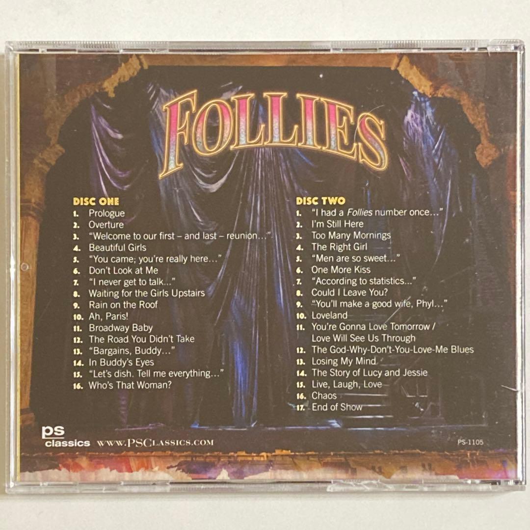 FOLLIES 2011 Broadway Revival CD Stephen Sondheim Bernadette Peters Used | Japansoundstore