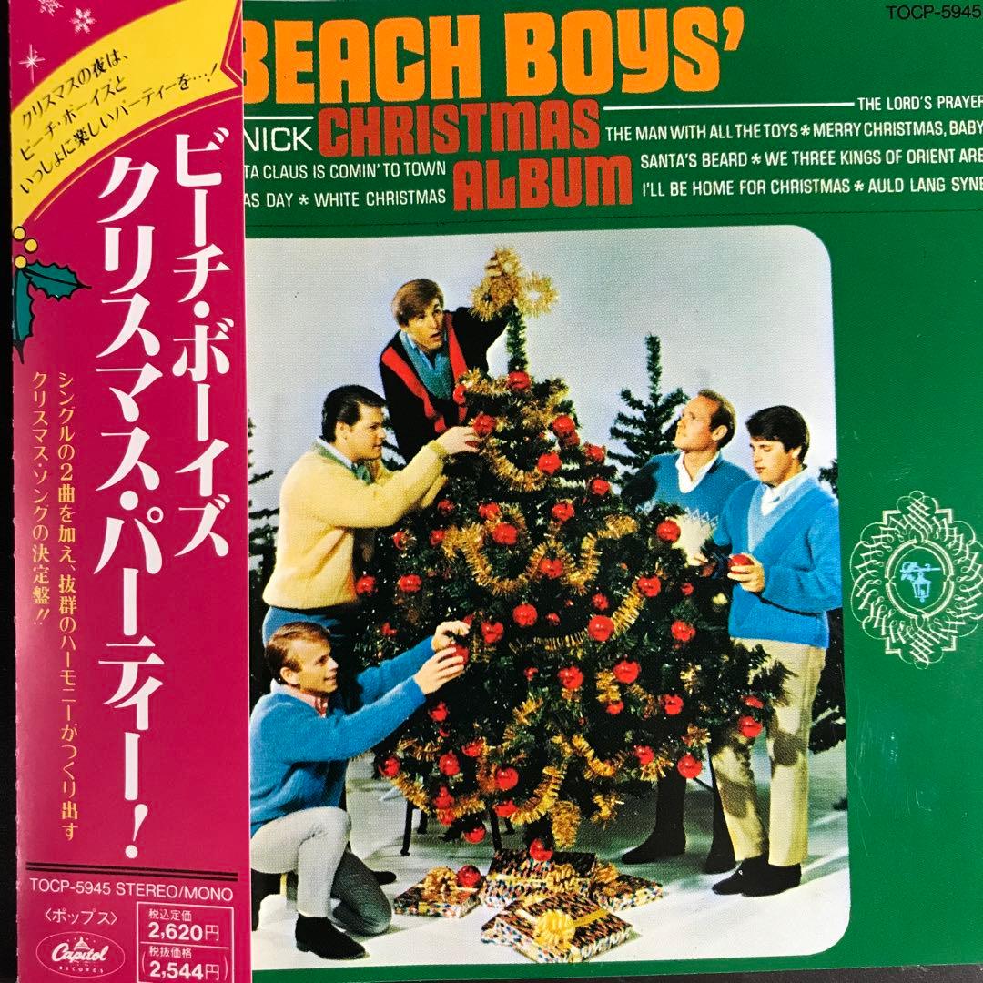 The Beach Boys - Christmas Album CD Japan Press w/ OBI 1989 Promo Sample
