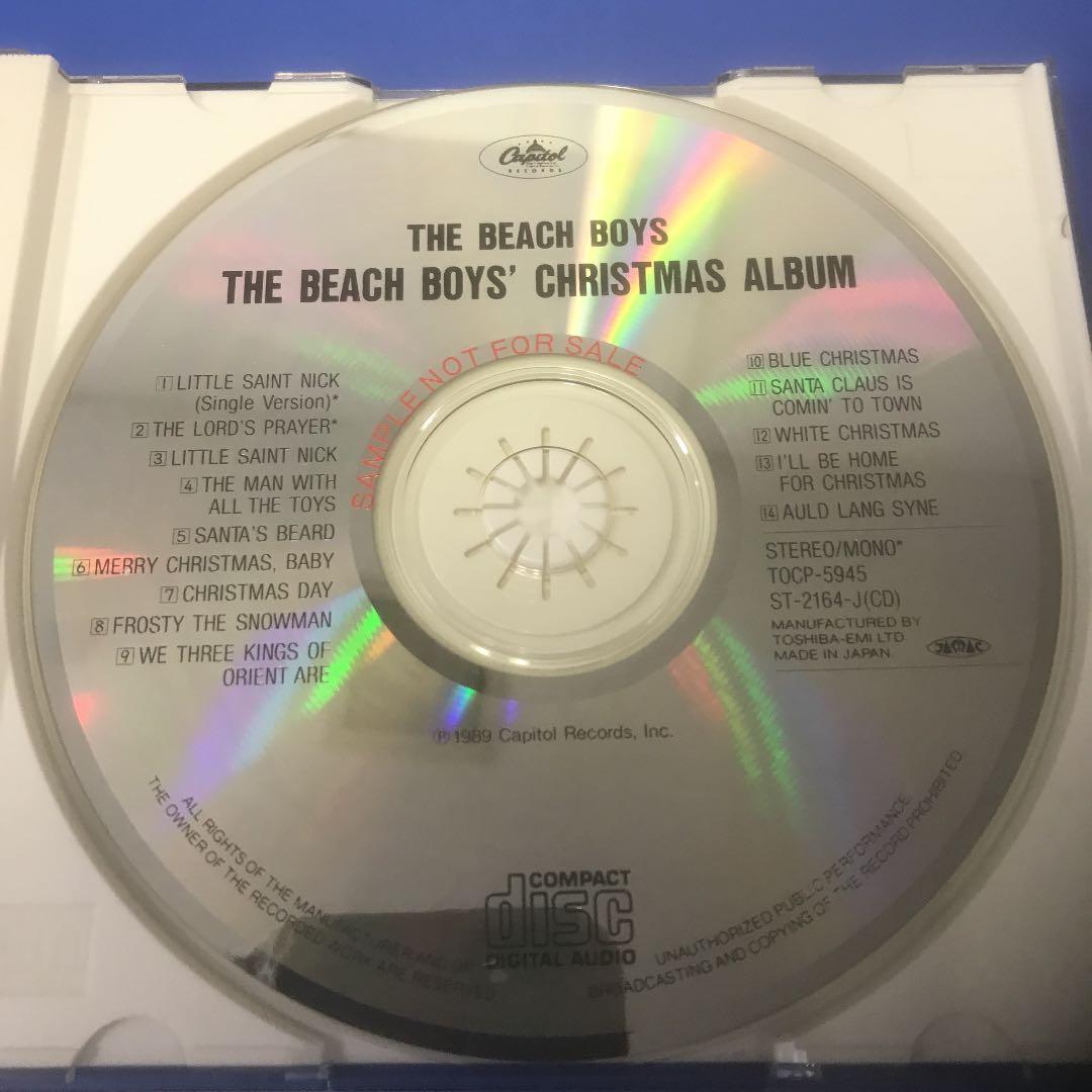The Beach Boys - Christmas Album CD Japan Press w/ OBI 1989 Promo Sample