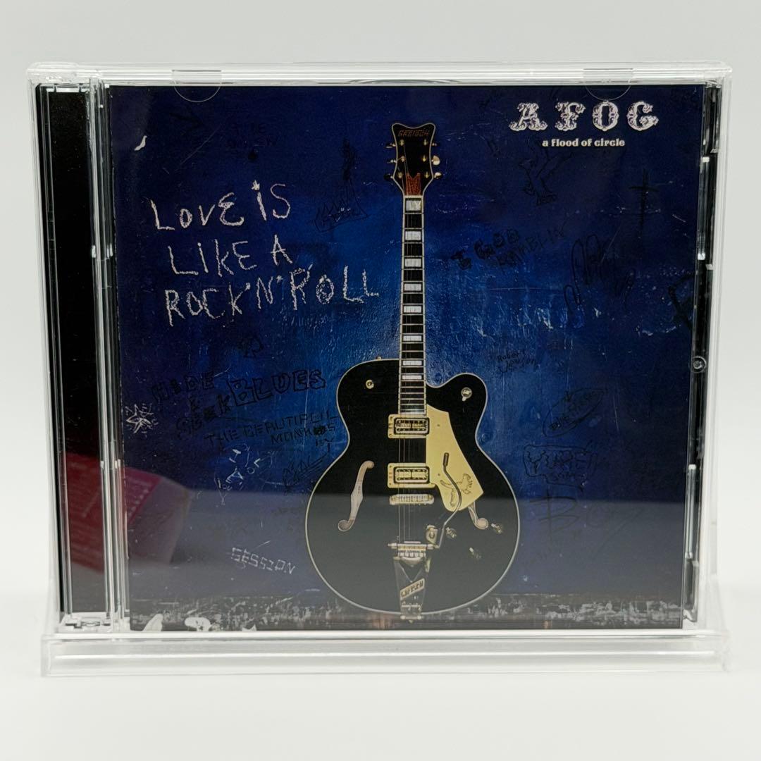 a flood of circle - LOVE IS LIKE A ROCK'N'ROLL CD+DVD Japan Press with OBI