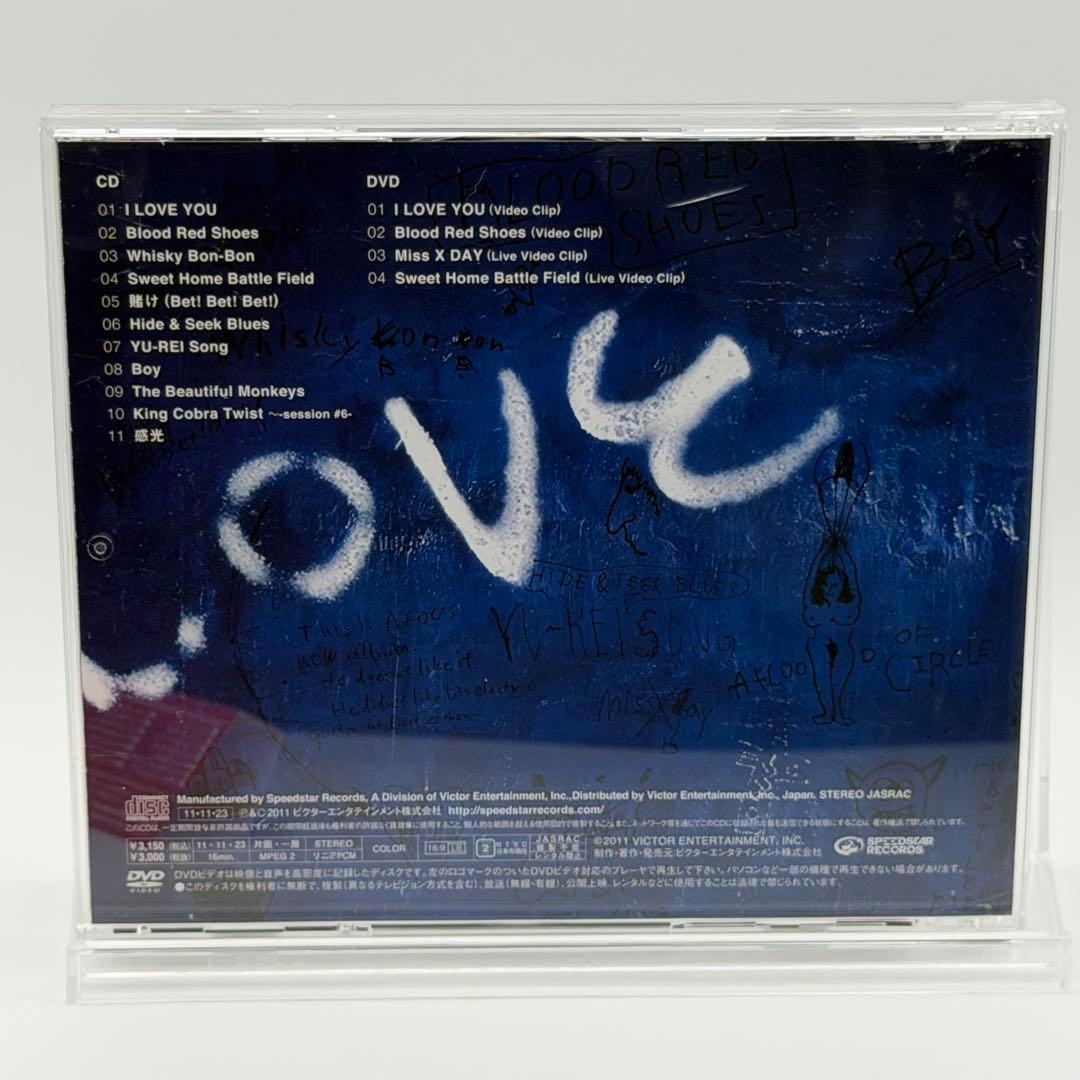 a flood of circle - LOVE IS LIKE A ROCK'N'ROLL CD+DVD Japan Press with OBI