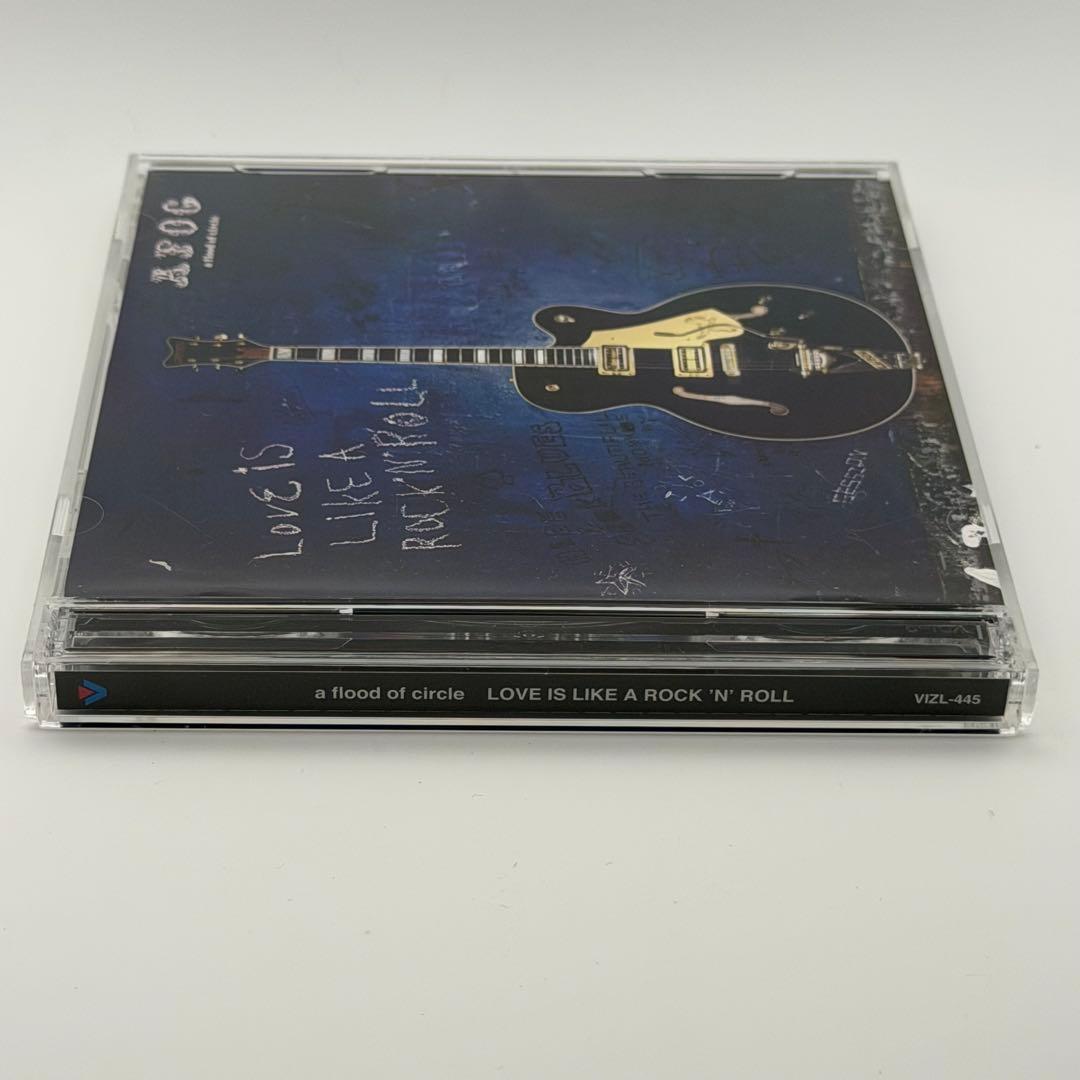 a flood of circle - LOVE IS LIKE A ROCK'N'ROLL CD+DVD Japan Press with OBI