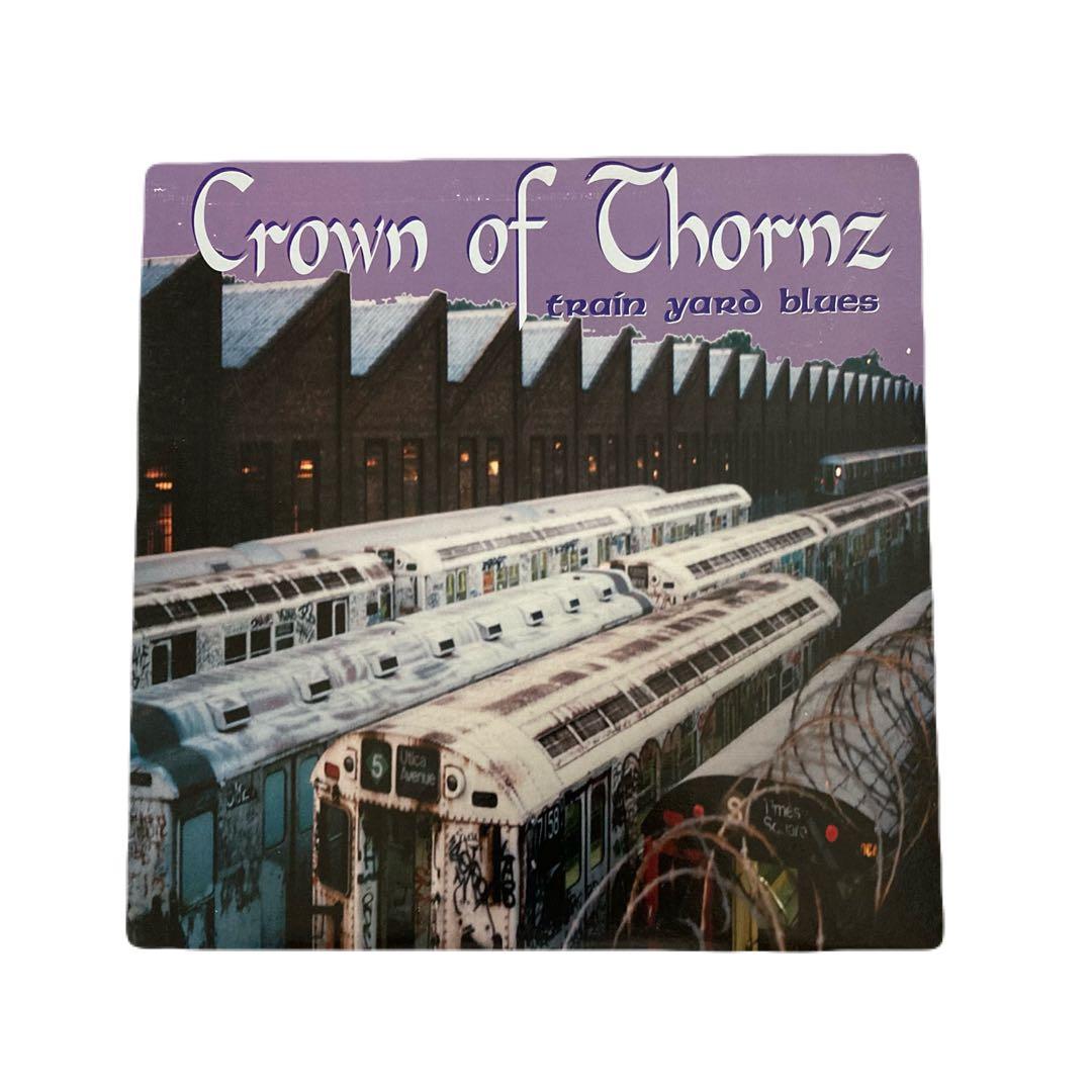 Crown of Thornz Train Yard Blues 12" EP 1995 Original US Pressing NYHC Vinyl
