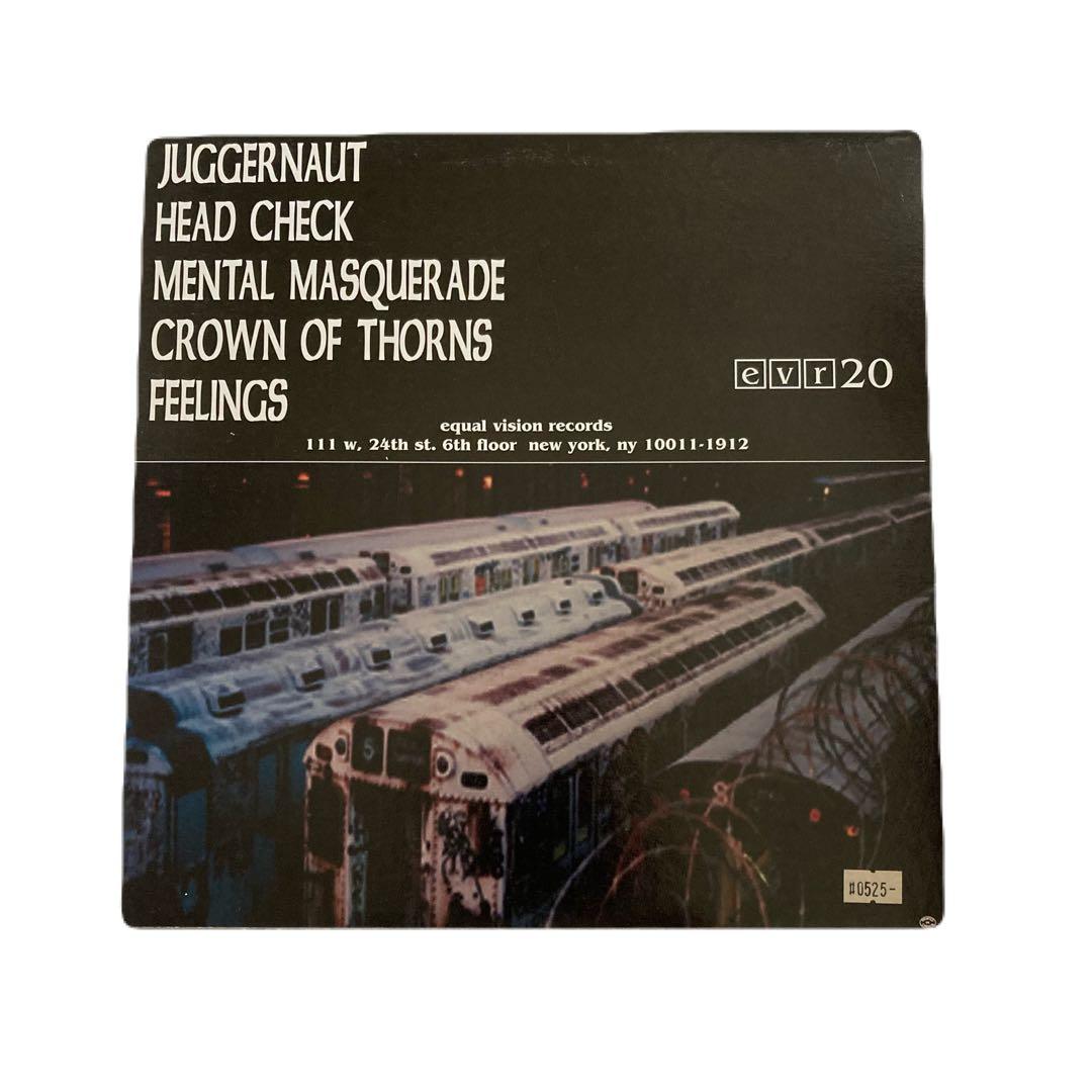 Crown of Thornz Train Yard Blues 12" EP 1995 Original US Pressing NYHC Vinyl