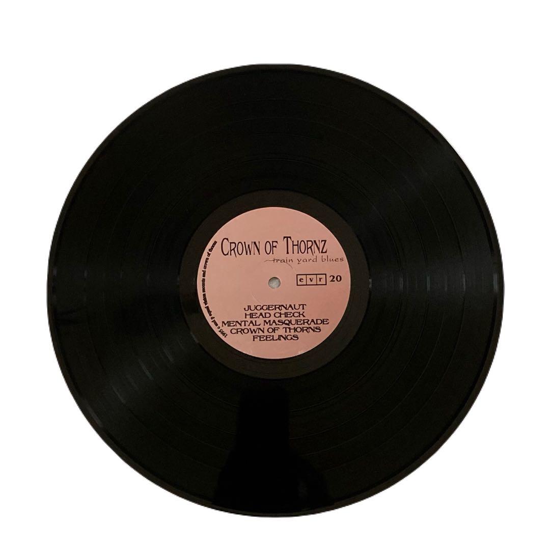 Crown of Thornz Train Yard Blues 12" EP 1995 Original US Pressing NYHC Vinyl