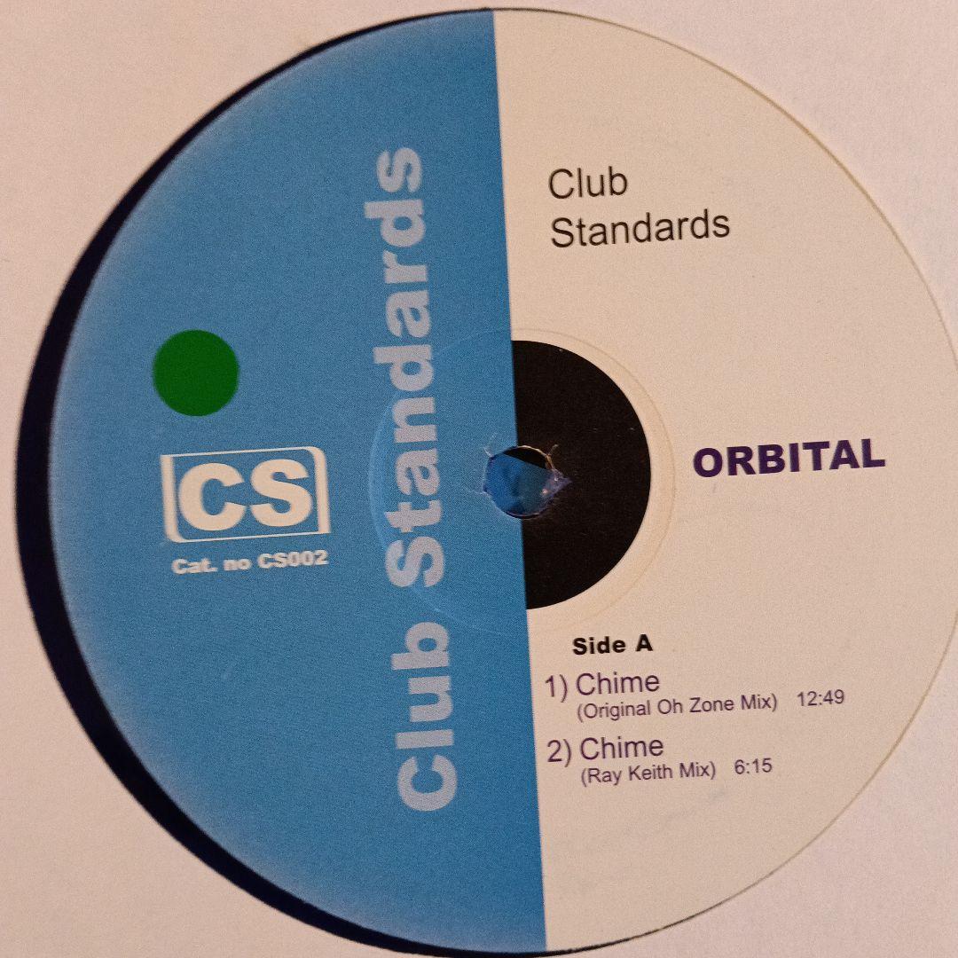 Orbital - Chime (Club Standards) 2x12" Blue Vinyl EP Electronic Techno