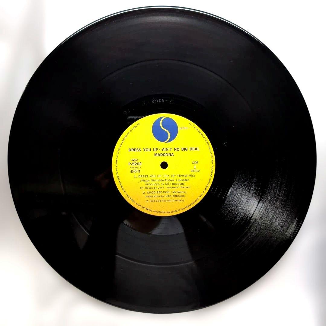 Madonna - Dress You Up / Ain't No Big Deal 12" Single Japan Vinyl with Obi