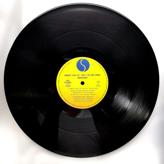Madonna - Dress You Up / Ain't No Big Deal 12" Single Japan Vinyl with Obi