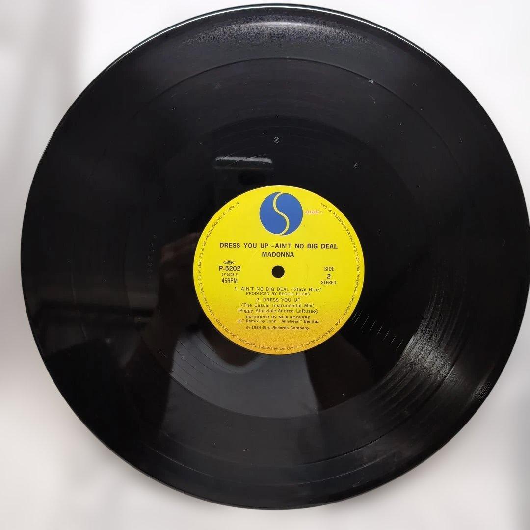 Madonna - Dress You Up / Ain't No Big Deal 12" Single Japan Vinyl with Obi