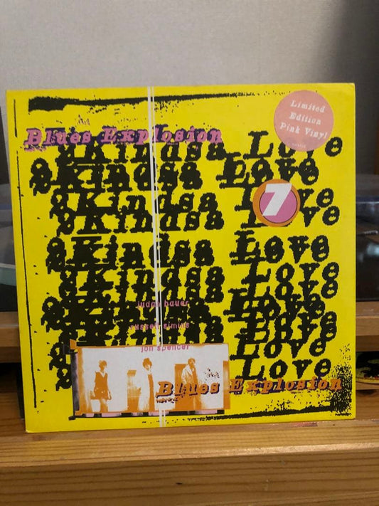 Blues Explosion - 2Kinda Love 7" Pink Vinyl Single - 1996 Garage Rock Mute