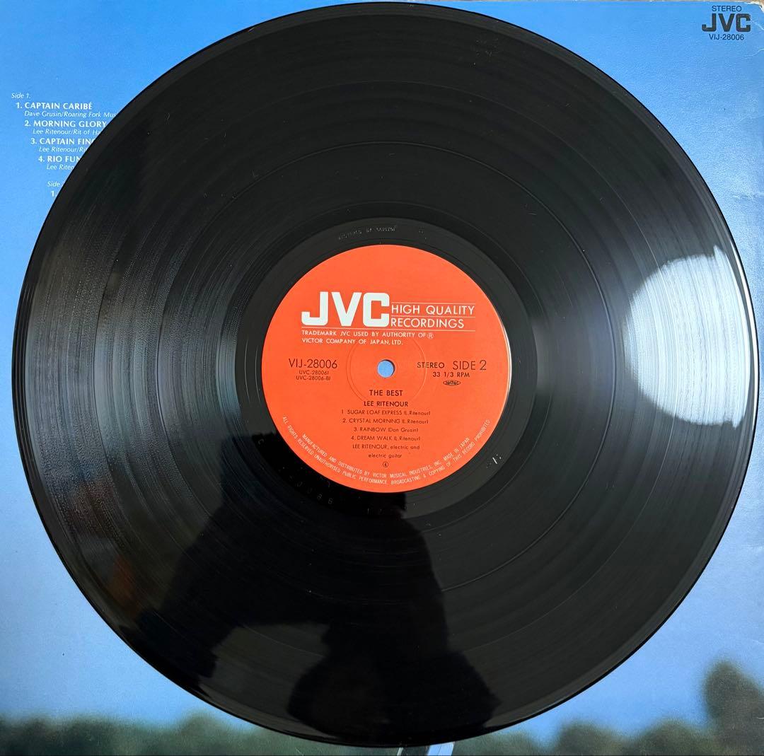 LEE RITENOUR The Best LP Japan JVC Fusion Jazz Captain Fingers