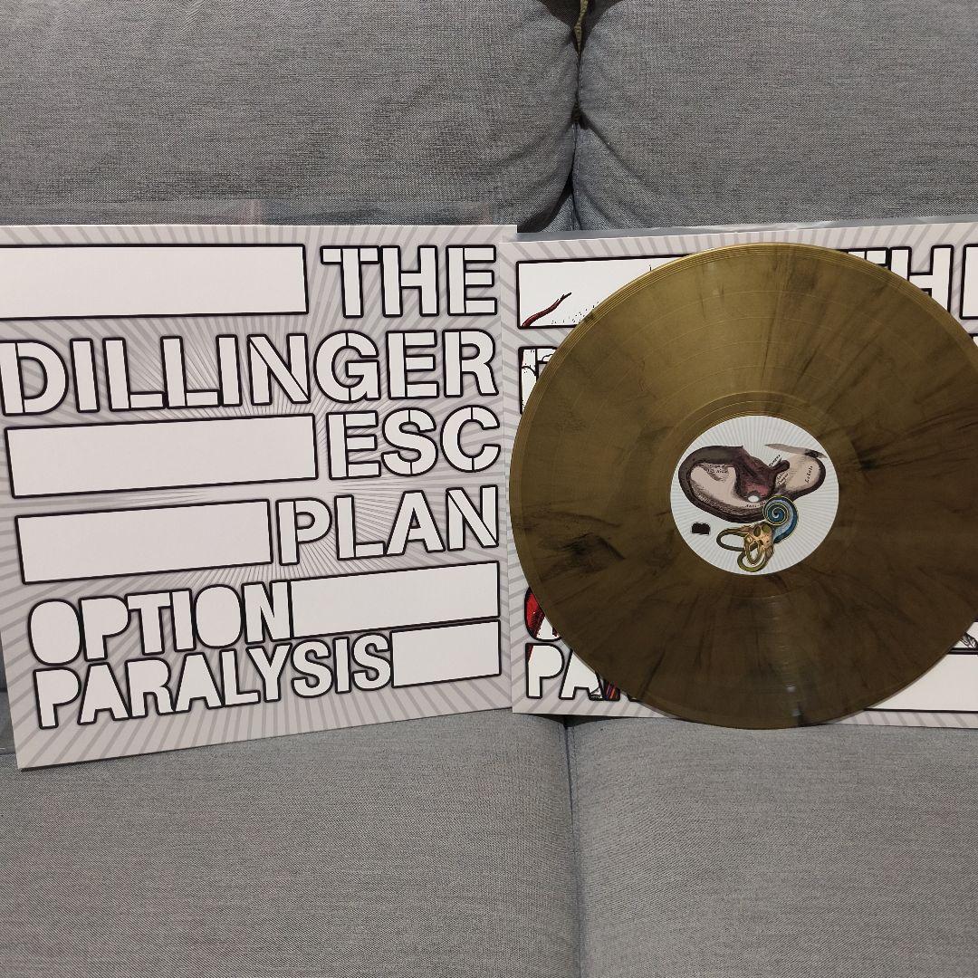 The Dillinger Escape Plan - Option Paralysis - Limited Gold Marble Vinyl LP