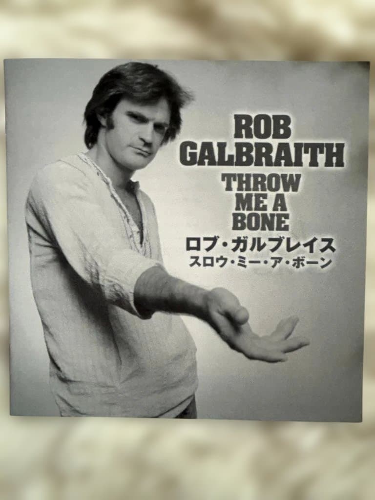 Rob Galbraith Throw Me a Bone CD Japan Press Paper Sleeve with OBI 1976 AOR