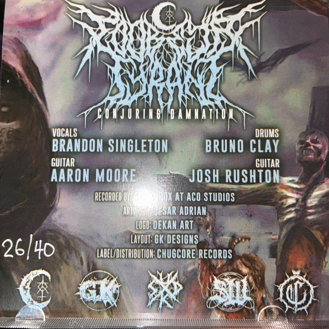 Deathcore CD To Obey A Tyrant Conjuring Limited 26/40 Used Metal | Japansoundstore
